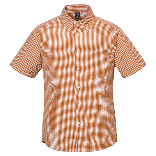 US WIC.ドライタッチ ショートスリーブシャツ Men's オレンジ