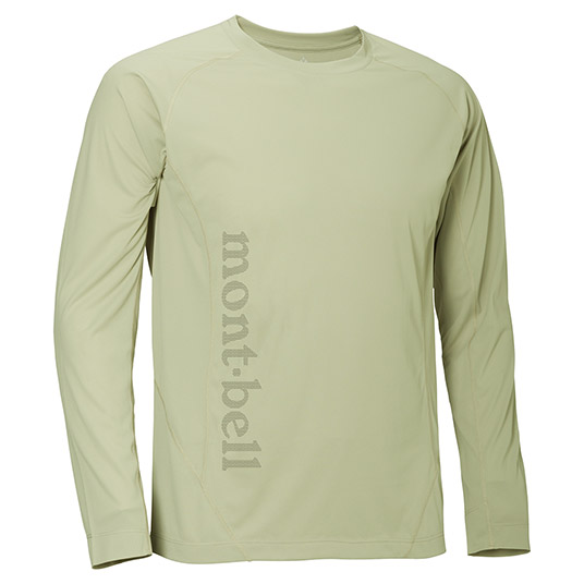 US クールライト ロングスリーブT Men's タン