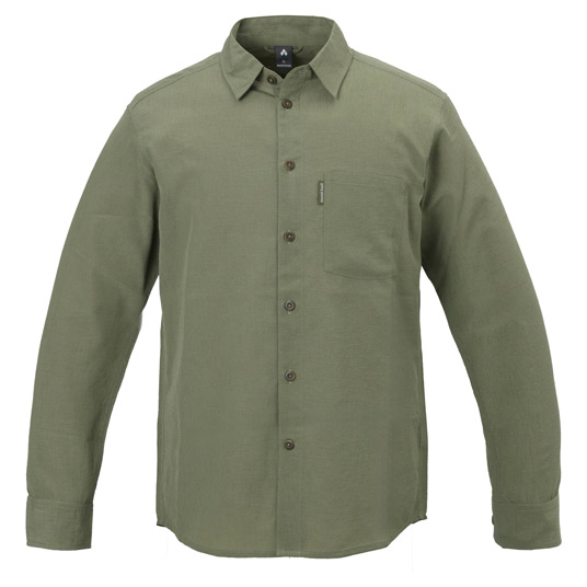 US WIC.ブリーズ ロングスリーブシャツ Men's カーキ