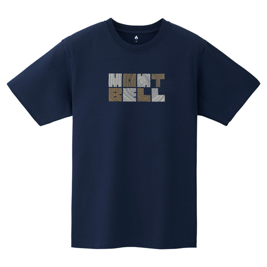 US ペアスキンコットン T ウッド ネイビー