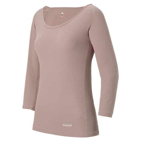 US ジオライン L.W.Ｕネックシャツ Women's タン