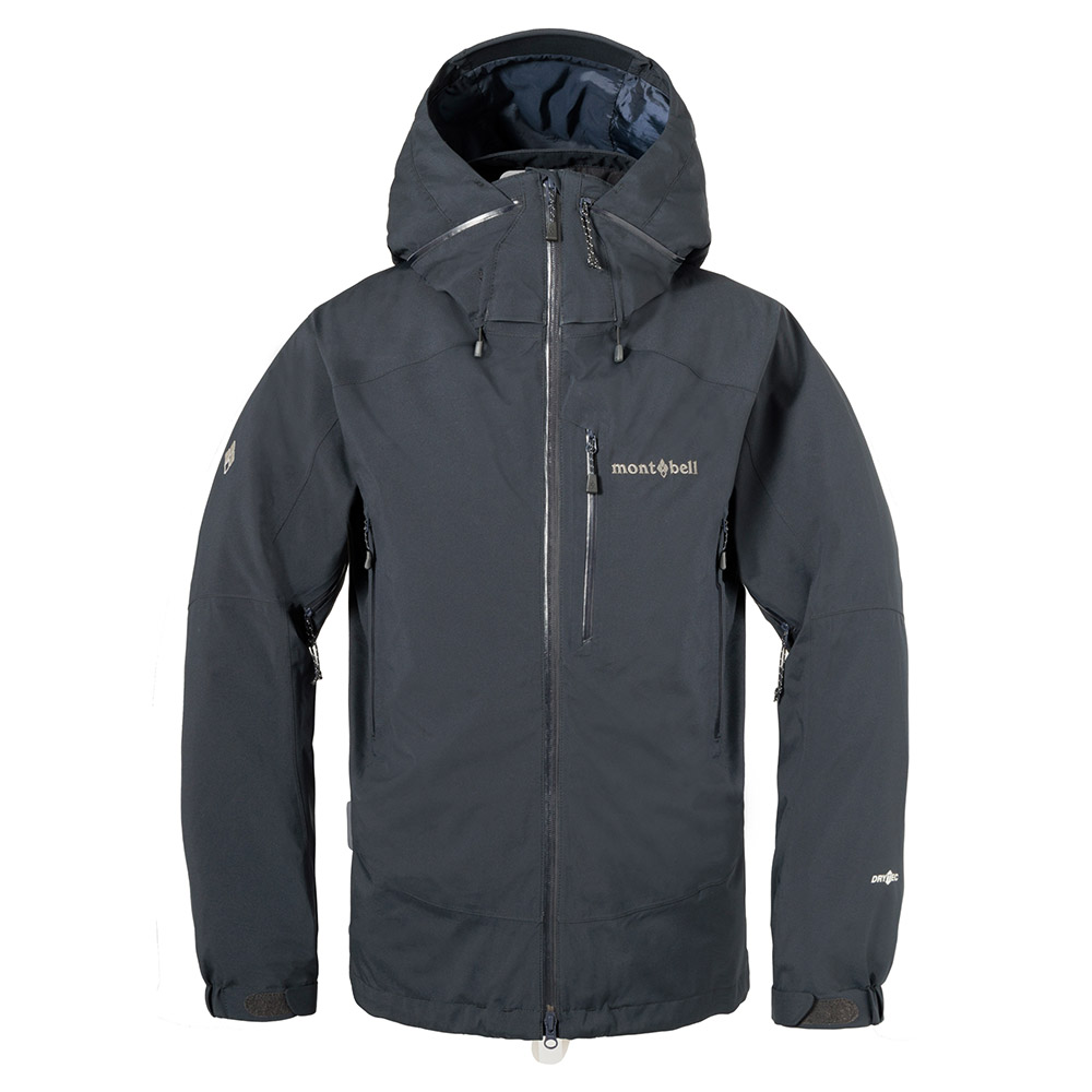 ✨mont-bell✨シャルモパーカ ブラック黒 フード収納可能 M　モンベル シャルモパーカ Women's｜モンベル