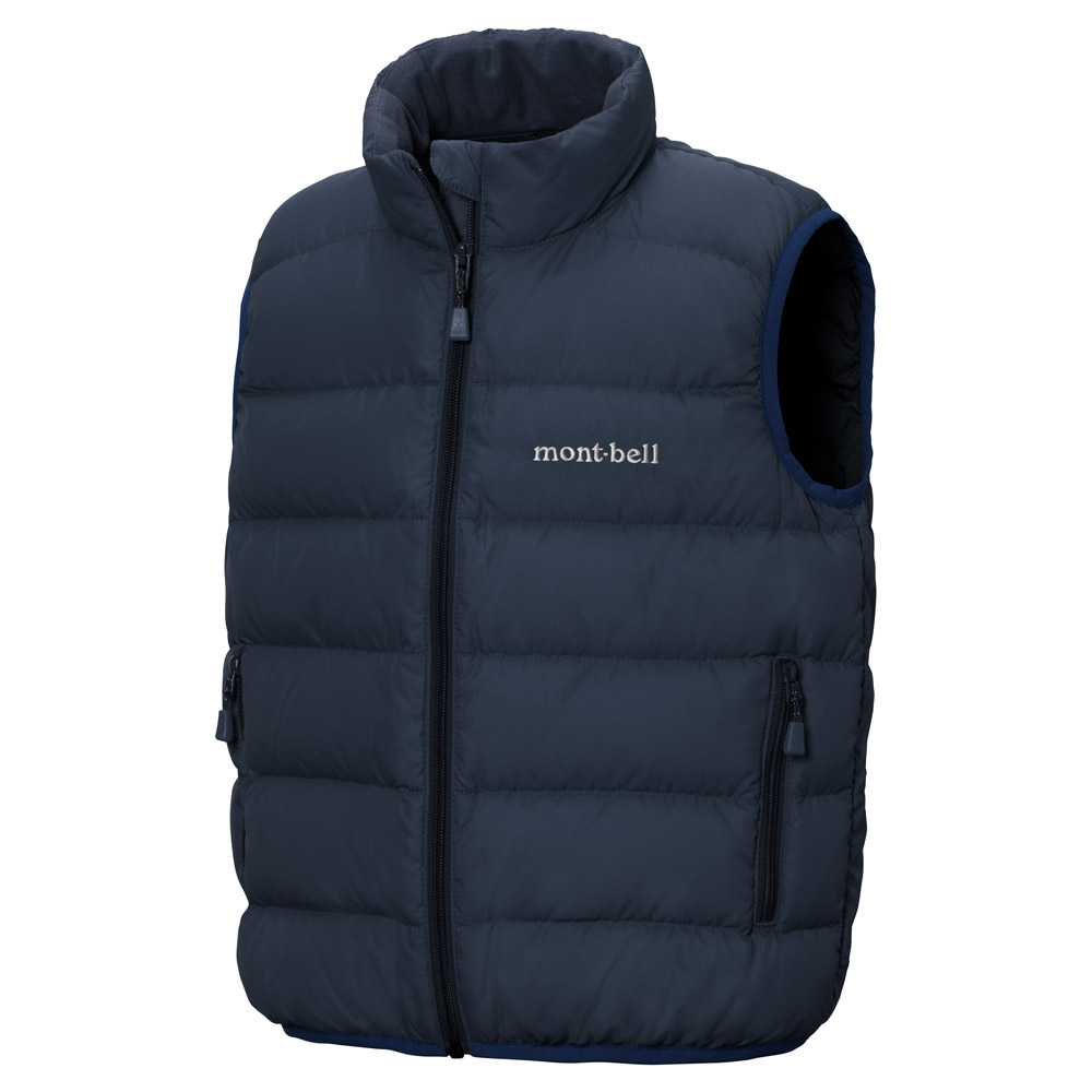 mont-bell モンベル　ダウンベスト　キッズ　2点 mont-bellのダウンベストを使ったキッズ人気ファッション