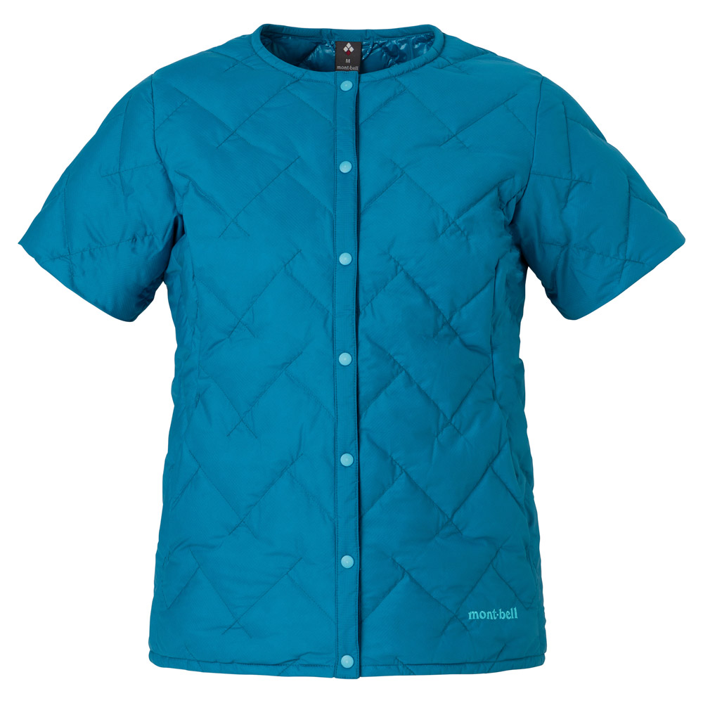 美品 mont-bell U.L.ダウン ラウンドネックT レディース L スペリオダウン ラウンドネックT Women's|モンベル