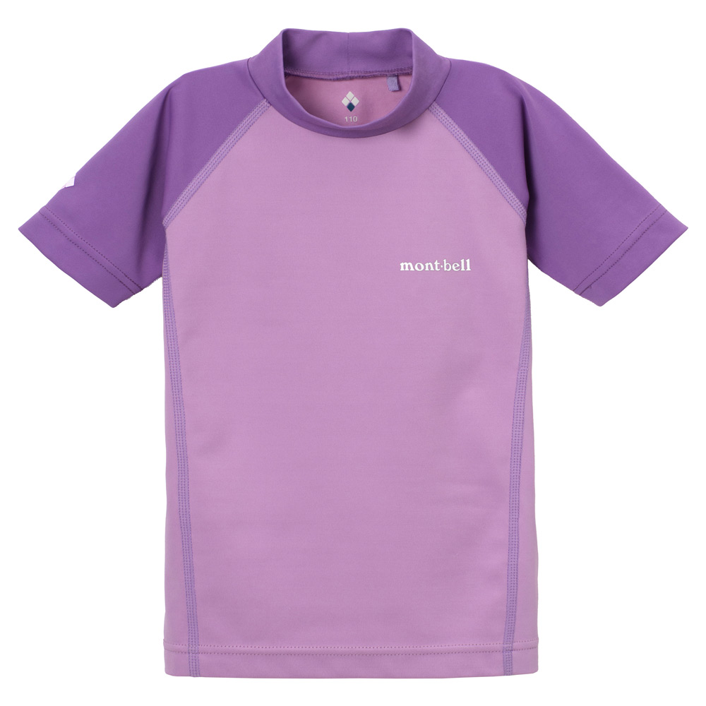 モンベル 子ども用ウェアセット 110-120 アクアボディ ショートスリーブシャツ Kid's 100-130｜モンベル