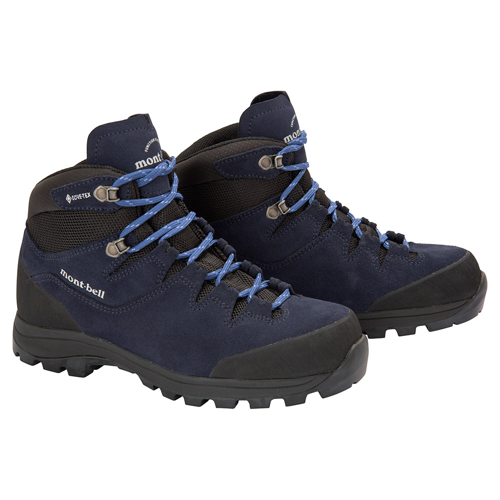 モンベル　登山靴　マウンテンクルーザー600 ブルー 27.5 BLAC
