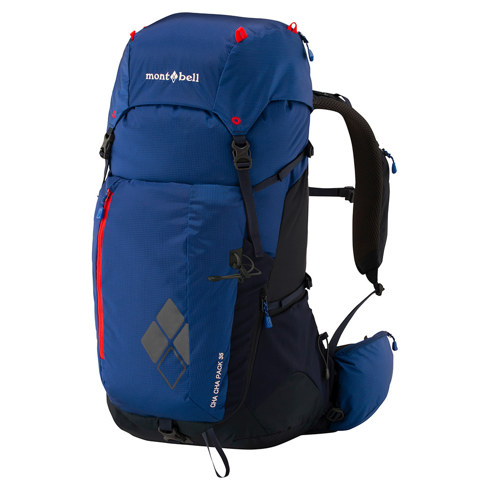 最安挑戦たらこ様専用　mont-bell モンベル　登山リュック　35L ブルー リュック・バッグ