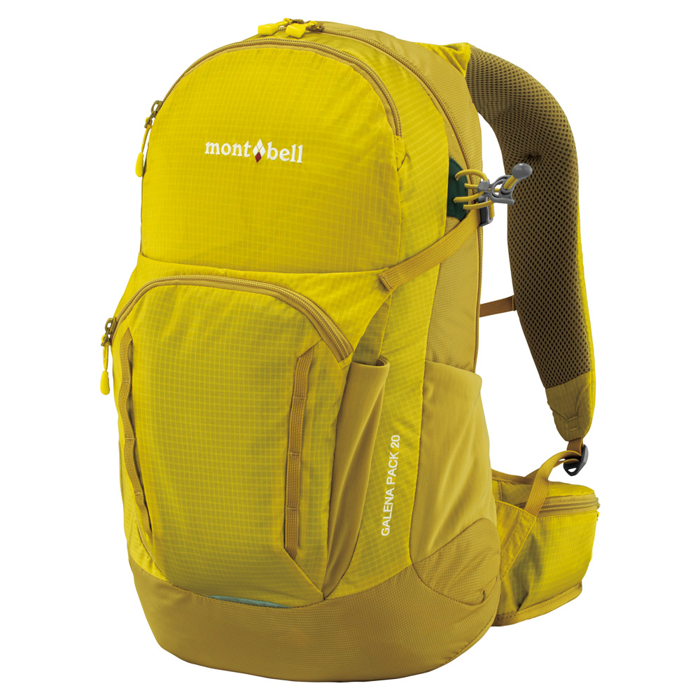 レインカバー付属モンベル ガレナパック20L Women's - 登山用品