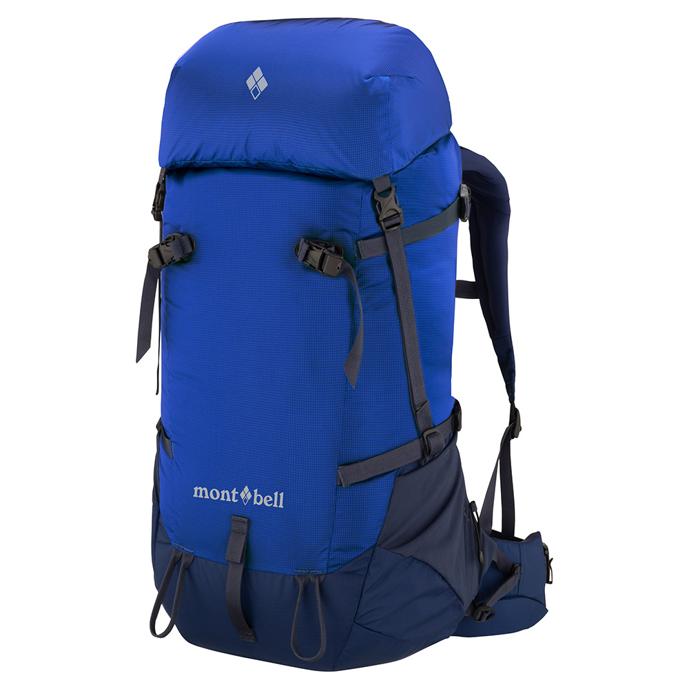 【新品未使用】アルパインパック50　青色　登山用　ザック　リュック　モンベル