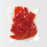 紅鮭スモークサーモン　カット皮付