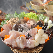 あんこう鍋うどんセット