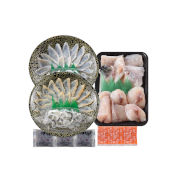 ふく刺身とふくちりセット
