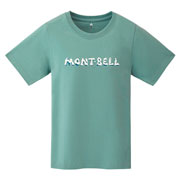 ペアスキンコットン T Women's モンベルロゴ 岩