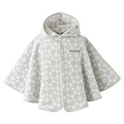 クリマプラス 100 プリント ベビーマント