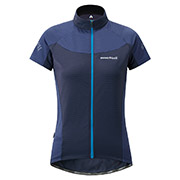 サイクール ショートスリーブジップシャツ Women's