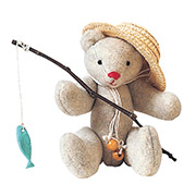 ストローハットベア M