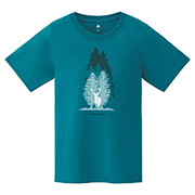 ペアスキンコットン T Women's 森と鹿