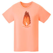 ペアスキンコットン T Women's 森と鹿