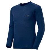 US スーパーメリノウール M.W. ラウンドネックシャツ Men's