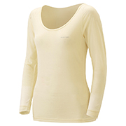 スーパーメリノウール L.W. Uネックシャツ Women's