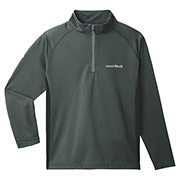 クール ロングスリーブジップシャツ Kid's 130-160