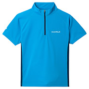 クール ショートスリーブジップシャツ Kid's 130-160