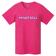 ペアスキンコットン T Women's モンベルロゴ 岩