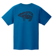 US ペアスキンコットン T ネイチャーベア