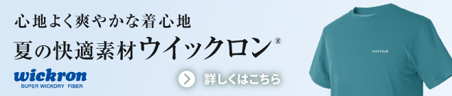 ウイックロンのロゴとTシャツの画像