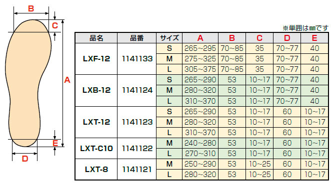 LXF-12 アイゼン｜モンベル