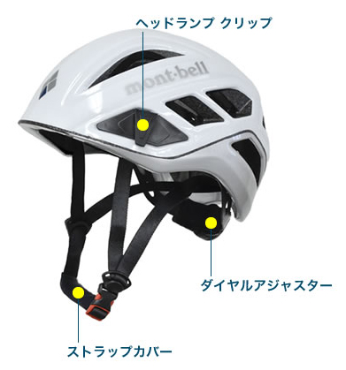 si（モンベル　アルパインヘルメットなど） アルパインヘルメット｜モンベル