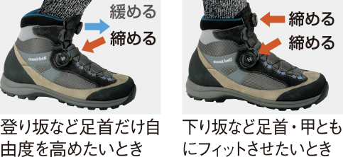 美品 モンベル マウンテンクルーザー 400  登山靴