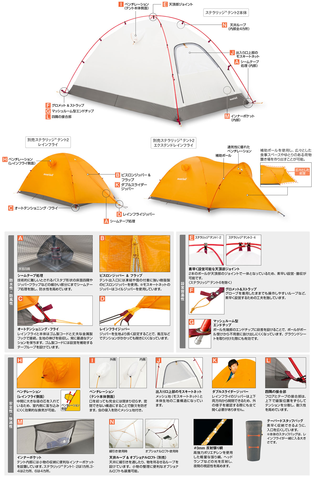 モンベル ステラリッジテント3-www.kaitsolutions.com