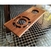 2point Coffee drip stand（2ポイントコーヒードリップスタンド） 天然木＆真鍮製のスタンド
